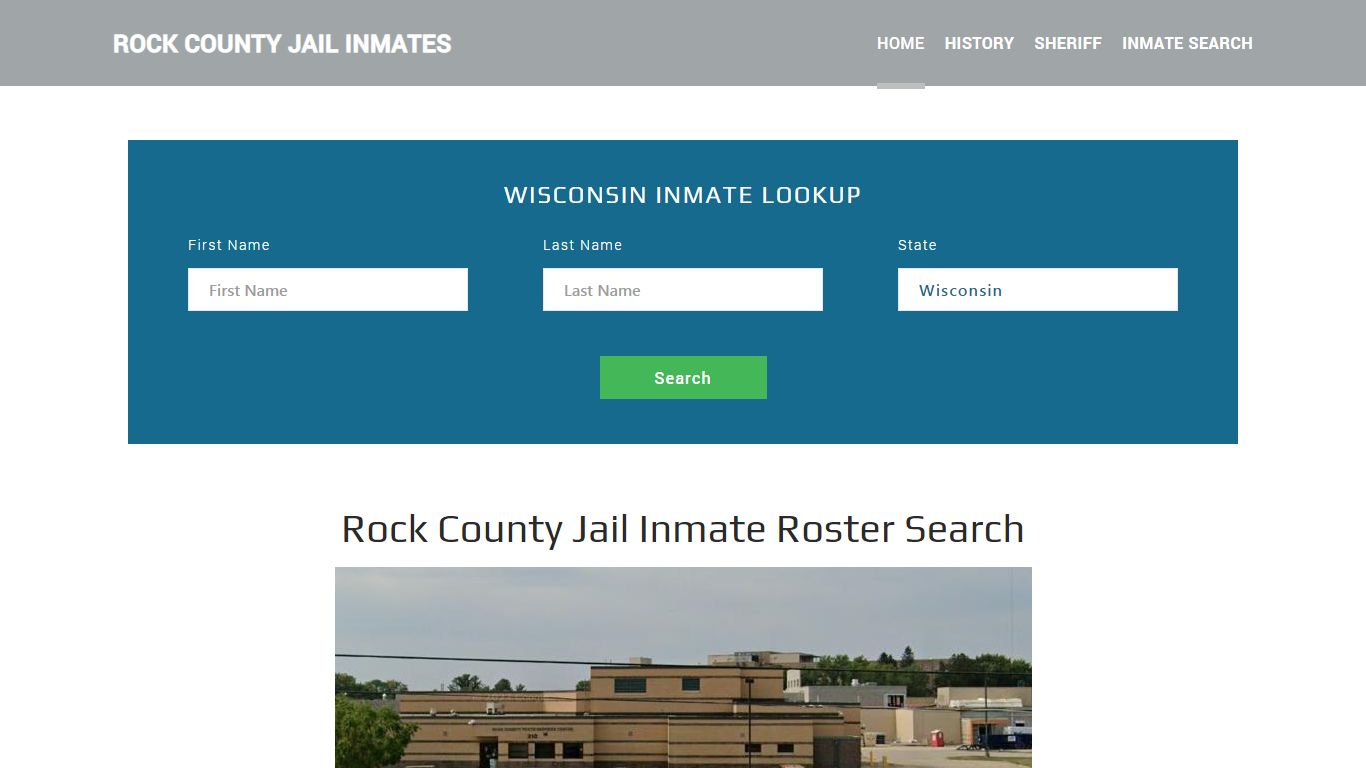 Rock County Jail Inmate Roster Lookup, Janesville, WI